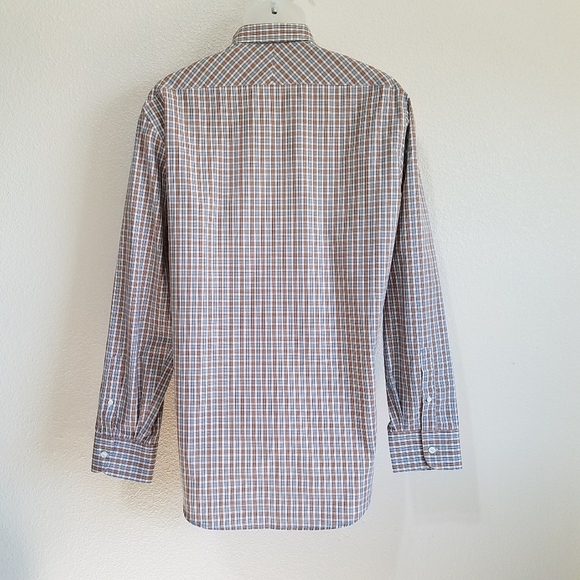 Billy Reid  Plaid Long Sleeve Button Up Shirt - Picture 2 of 8